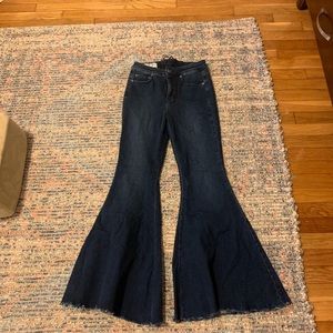 Free People CURVY bell bottom jeans